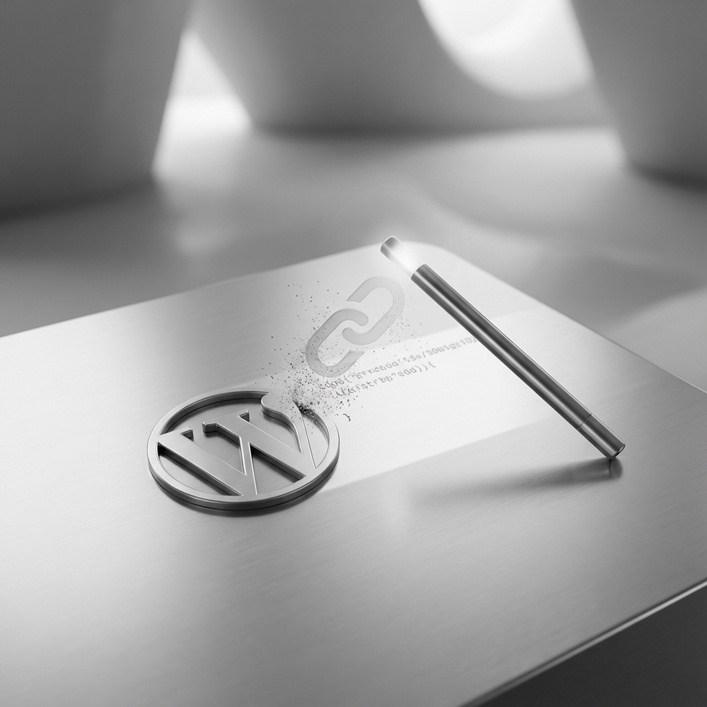 How to remove WordPress website temporary URL